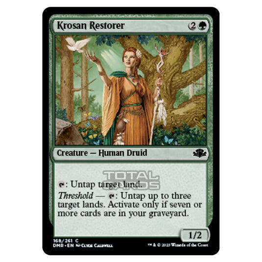 Magic The Gathering - Dominaria Remastered - Krosan Restorer - 168/261