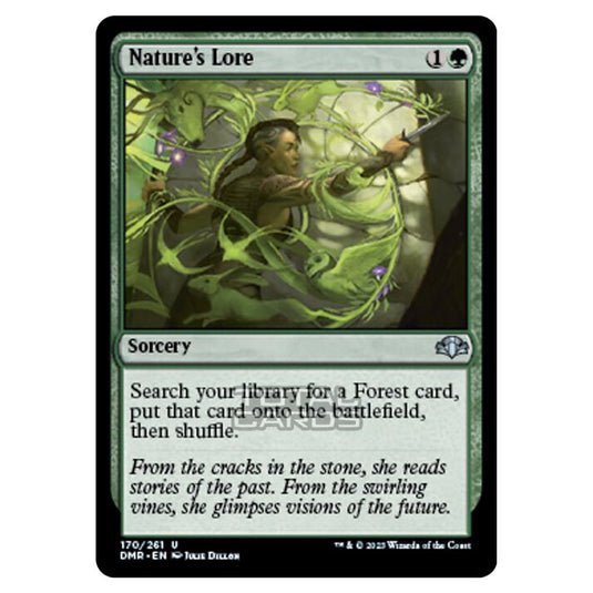 Magic The Gathering - Dominaria Remastered - Nature's Lore - 170/261