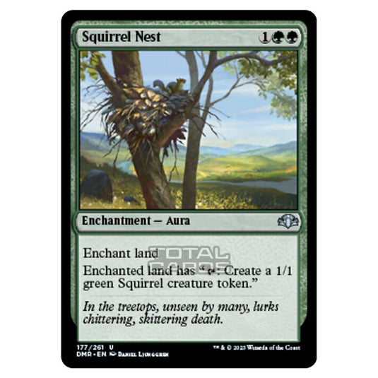 Magic The Gathering - Dominaria Remastered - Squirrel Nest - 177/261