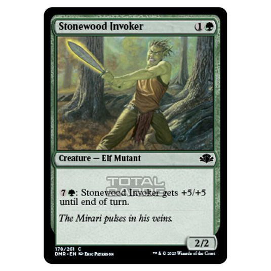 Magic The Gathering - Dominaria Remastered - Stonewood Invoker - 178/261