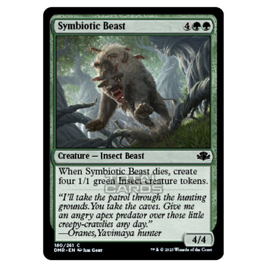 Magic The Gathering - Dominaria Remastered - Symbiotic Beast - 180/261
