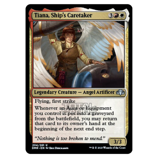 Magic The Gathering - Dominaria Remastered - Tiana, Ship's Caretaker - 204/261