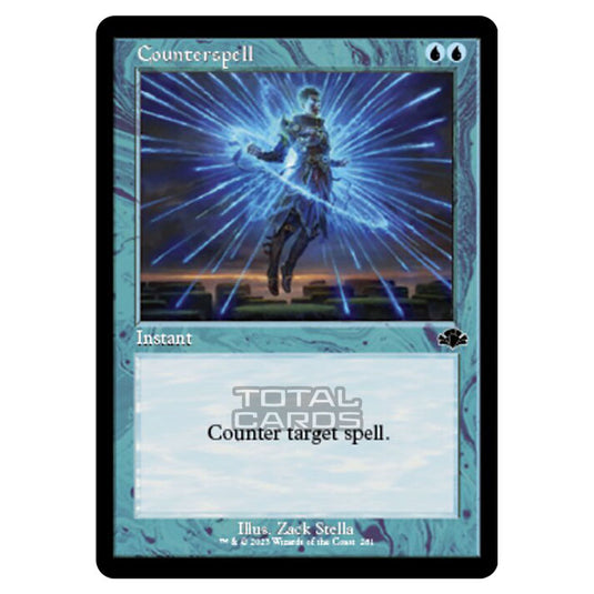 Magic The Gathering - Dominaria Remastered - Counterspell (Retro Frame) - 281/261