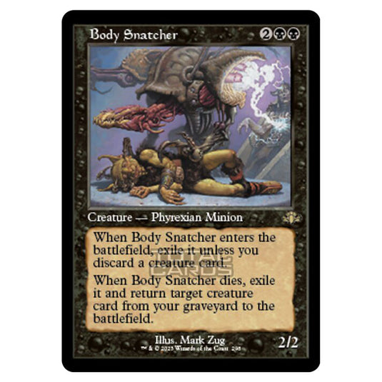 Magic The Gathering - Dominaria Remastered - Body Snatcher (Retro Frame) - 298/261