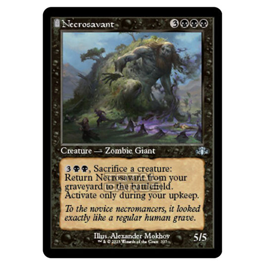 Magic The Gathering - Dominaria Remastered - Necrosavant (Retro Frame) - 307/261