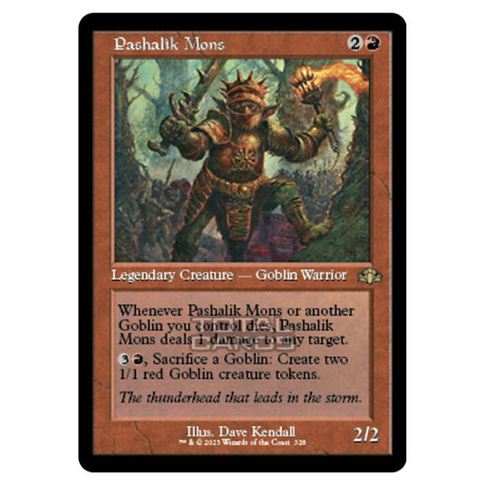 Magic The Gathering - Dominaria Remastered - Pashalik Mons (Retro Frame) - 328/261