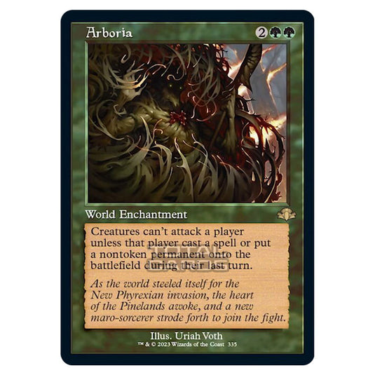 Magic The Gathering - Dominaria Remastered - Arboria (Retro Frame) - 335/261