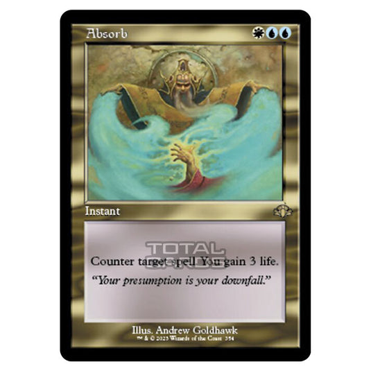 Magic The Gathering - Dominaria Remastered - Absorb (Retro Frame) - 354/261