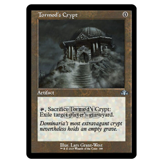 Magic The Gathering - Dominaria Remastered - Tormod's Crypt (Retro Frame) - 388/261