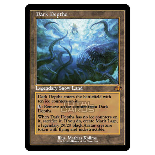 Magic The Gathering - Dominaria Remastered - Dark Depths (Retro Frame) - 394/261
