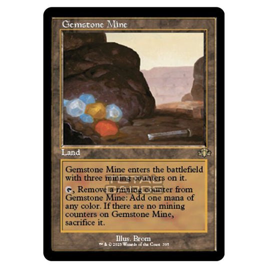 Magic The Gathering - Dominaria Remastered - Gemstone Mine (Retro Frame) - 395/261