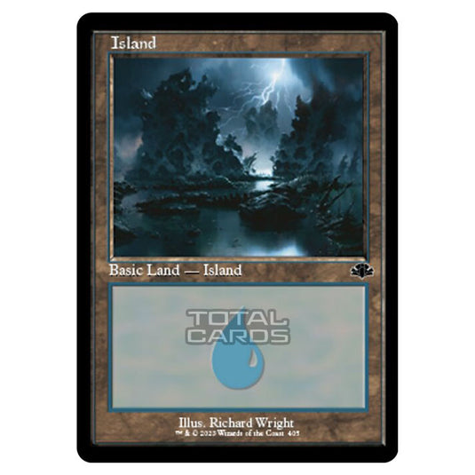 Magic The Gathering - Dominaria Remastered - Island (Retro Frame) - 405/261