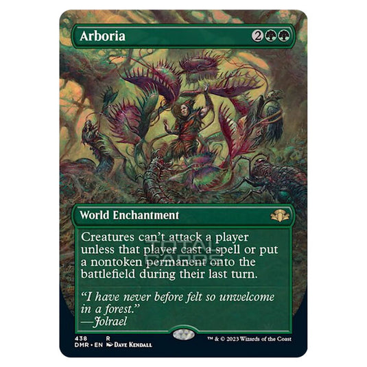 Magic The Gathering - Dominaria Remastered - Arboria (Alternate-Art Borderless Card) - 438/261
