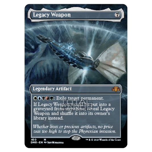 Magic The Gathering - Dominaria Remastered - Legacy Weapon (Alternate-Art Borderless Card) - 450/261