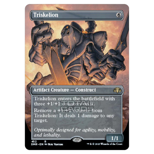 Magic The Gathering - Dominaria Remastered - Triskelion (Alternate-Art Borderless Card) - 452/261
