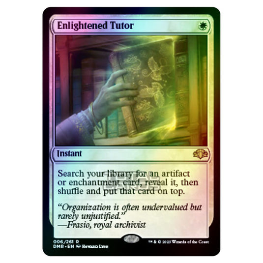Magic The Gathering - Dominaria Remastered - Enlightened Tutor - 006/261 (Foil)