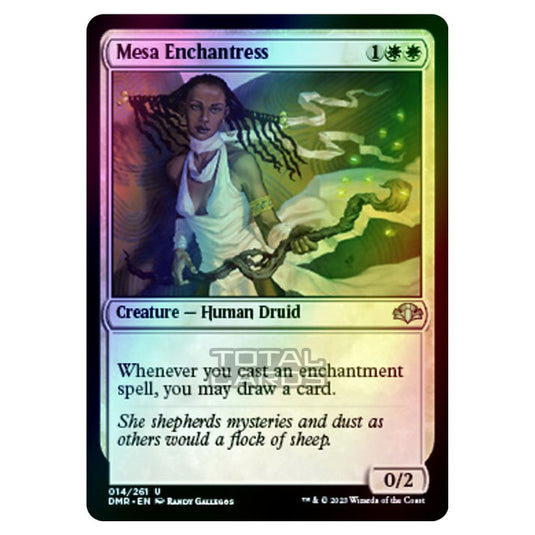 Magic The Gathering - Dominaria Remastered - Mesa Enchantress - 014/261 (Foil)
