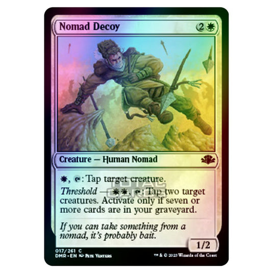 Magic The Gathering - Dominaria Remastered - Nomad Decoy - 017/261 (Foil)