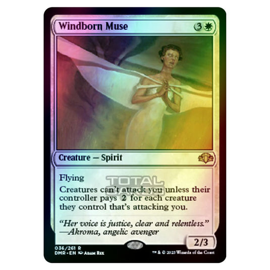 Magic The Gathering - Dominaria Remastered - Windborn Muse - 036/261 (Foil)