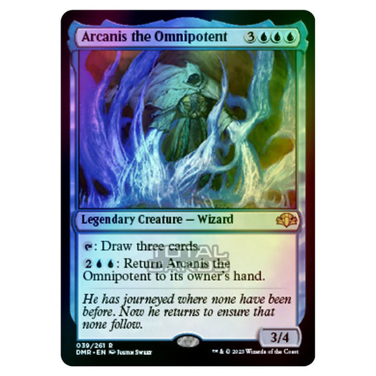 Magic The Gathering - Dominaria Remastered - Arcanis the Omnipotent - 039/261 (Foil)
