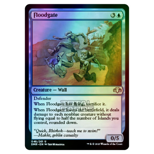 Magic The Gathering - Dominaria Remastered - Floodgate - 049/261 (Foil)