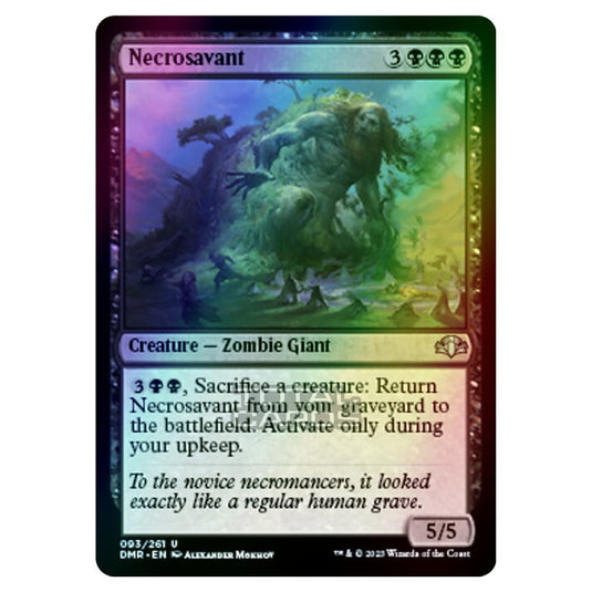 Magic The Gathering - Dominaria Remastered - Necrosavant - 093/261 (Foil)