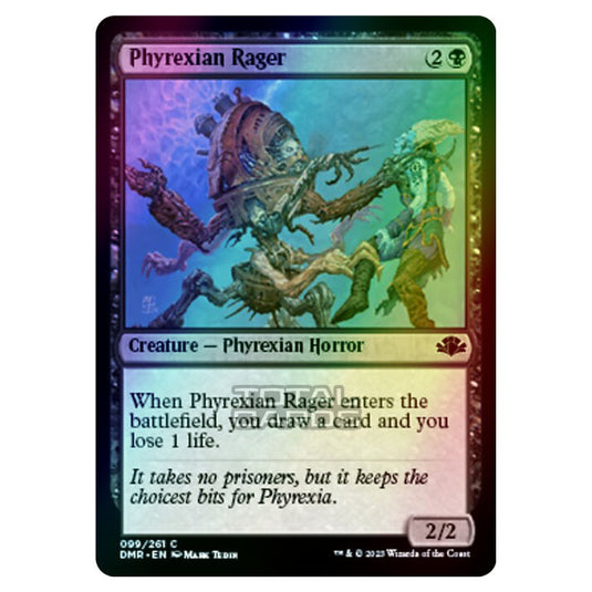 Magic The Gathering - Dominaria Remastered - Phyrexian Rager - 099/261 (Foil)