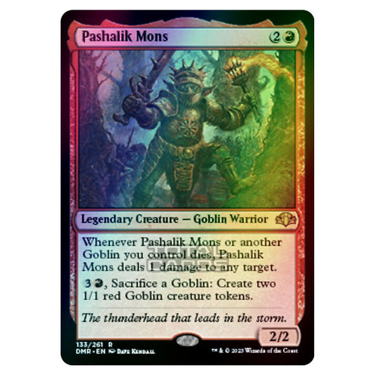 Magic The Gathering - Dominaria Remastered - Pashalik Mons - 133/261 (Foil)