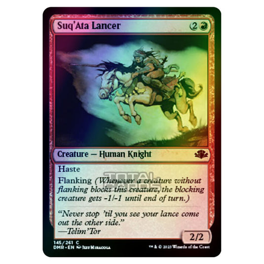 Magic The Gathering - Dominaria Remastered - Suq'Ata Lancer - 145/261 (Foil)
