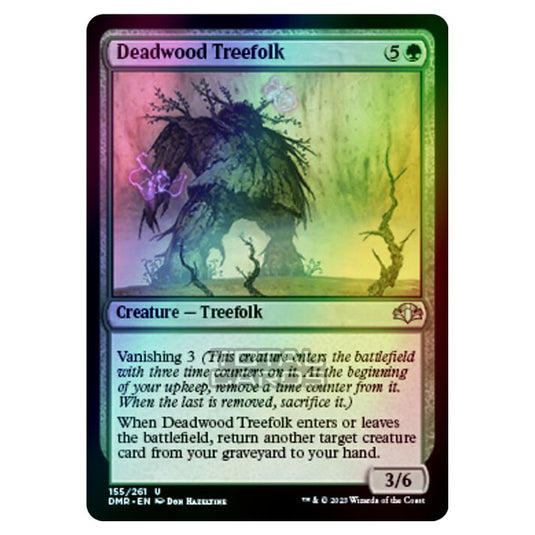Magic The Gathering - Dominaria Remastered - Deadwood Treefolk - 155/261 (Foil)
