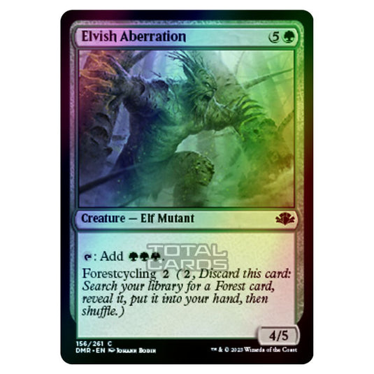 Magic The Gathering - Dominaria Remastered - Elvish Aberration - 156/261 (Foil)