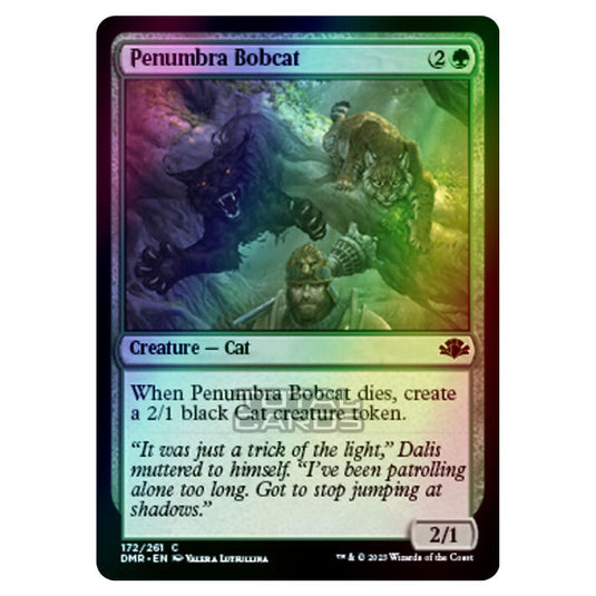 Magic The Gathering - Dominaria Remastered - Penumbra Bobcat - 172/261 (Foil)