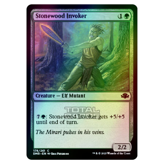 Magic The Gathering - Dominaria Remastered - Stonewood Invoker - 178/261 (Foil)