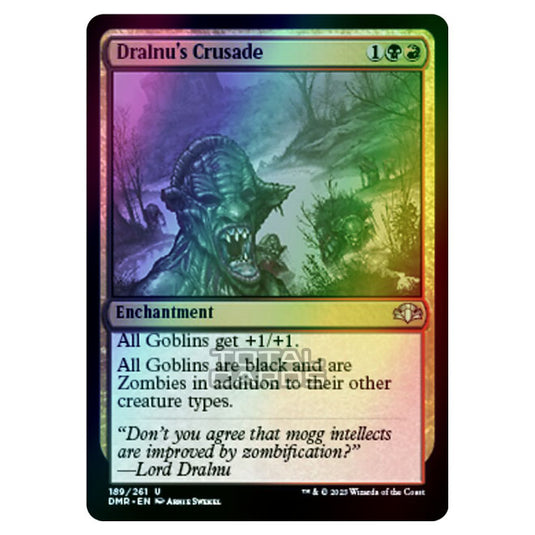 Magic The Gathering - Dominaria Remastered - Dralnu's Crusade - 189/261 (Foil)