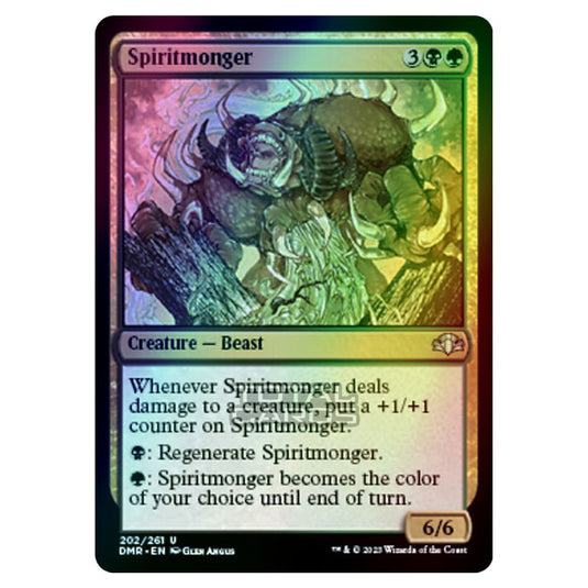 Magic The Gathering - Dominaria Remastered - Spiritmonger - 202/261 (Foil)