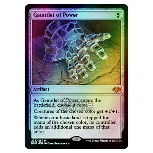 Magic The Gathering - Dominaria Remastered - Gauntlet of Power - 223/261 (Foil)