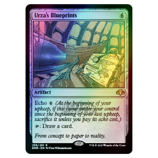 Magic The Gathering - Dominaria Remastered - Urza's Blueprints - 238/261 (Foil)