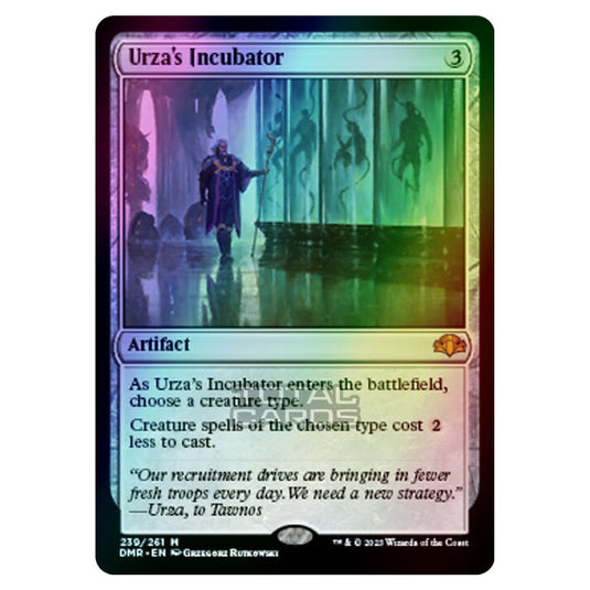 Magic The Gathering - Dominaria Remastered - Urza's Incubator - 239/261 (Foil)