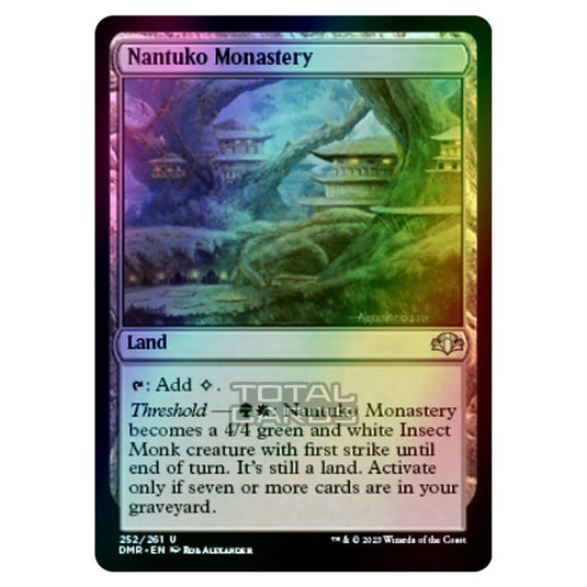 Magic The Gathering - Dominaria Remastered - Nantuko Monastery - 252/261 (Foil)