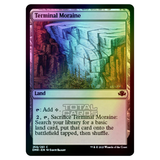 Magic The Gathering - Dominaria Remastered - Terminal Moraine - 259/261 (Foil)