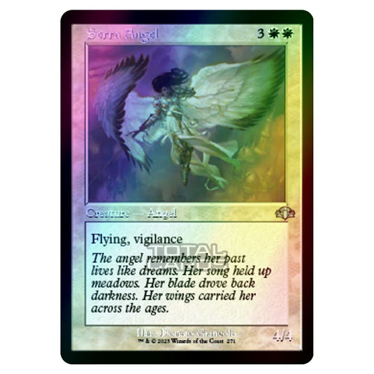 Magic The Gathering - Dominaria Remastered - Serra Angel (Retro Frame) - 271/261 (Foil)