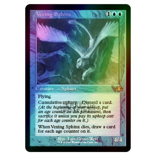 Magic The Gathering - Dominaria Remastered - Vexing Sphinx (Retro Frame) - 297/261 (Foil)