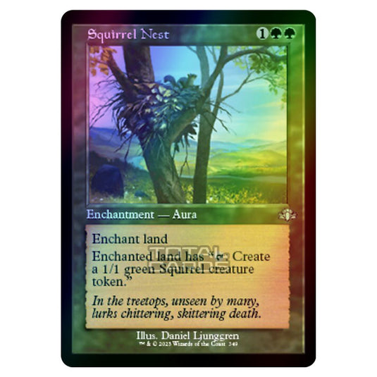 Magic The Gathering - Dominaria Remastered - Squirrel Nest (Retro Frame) - 349/261 (Foil)