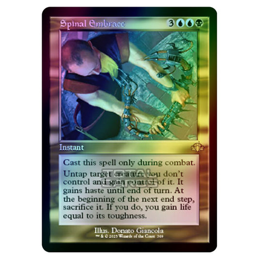 Magic The Gathering - Dominaria Remastered - Spinal Embrace (Retro Frame) - 369/261 (Foil)
