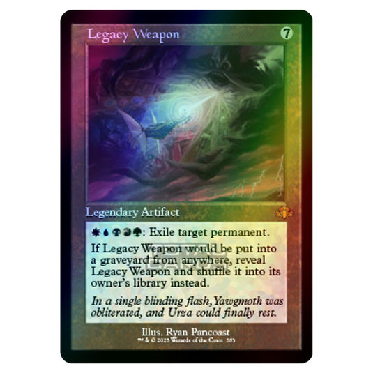Magic The Gathering - Dominaria Remastered - Legacy Weapon (Retro Frame) - 383/261 (Foil)
