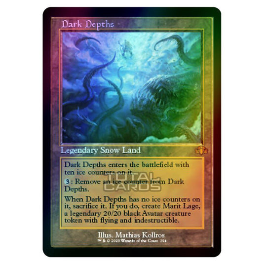 Magic The Gathering - Dominaria Remastered - Dark Depths (Retro Frame) - 394/261 (Foil)
