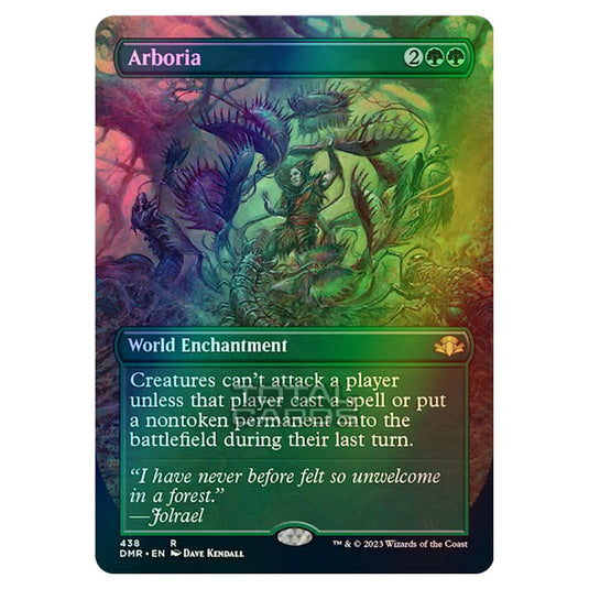 Magic The Gathering - Dominaria Remastered - Arboria (Alternate-Art Borderless Card) - 438/261 (Foil)