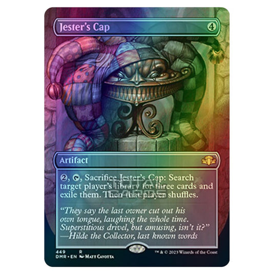 Magic The Gathering - Dominaria Remastered - Jester's Cap (Alternate-Art Borderless Card) - 449/261 (Foil)