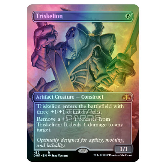 Magic The Gathering - Dominaria Remastered - Triskelion (Alternate-Art Borderless Card) - 452/261 (Foil)