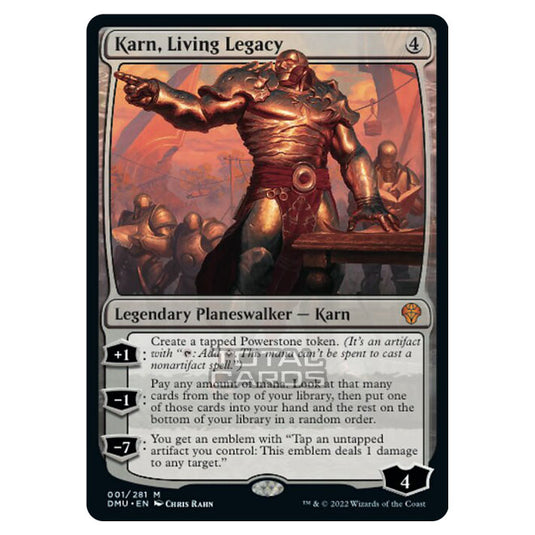 Magic The Gathering - Dominaria United - Karn, Living Legacy - 001/281